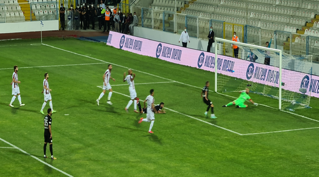 Akbaş bandırdı; BB Erzurumspor: 1 - Bandırmaspor: 0