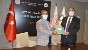 DAP'tan, Narman Belediyesi'nin 'Hayvan İçme Suyu Projesi'ne destek