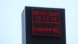 Diyarbakır'da termometreler 41 dereceyi gösterdi