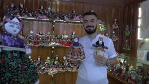 Doğal malzemelerden yapılan Ezo gelin bebekler yurt dışından ilgi görüyor