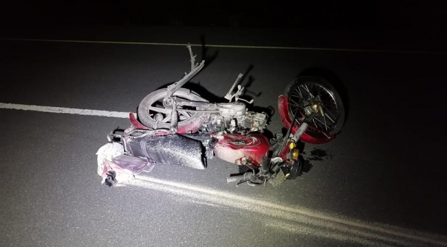 Erzurum'da otomobil ile motosiklet çarpıştı: 1 ölü