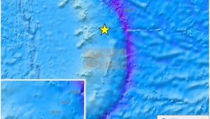 Güney Atlantik'te 7.5 büyüklüğünde deprem