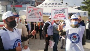 Memurların sokağa taşan talebi