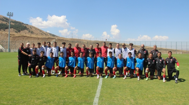 U19 Milli Takımı, Avrupa Şampiyonası 1. ön eleme turu maçlarına Erzurum'da hazırlanıyor