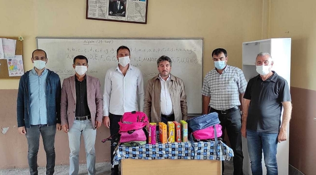 Erzurum Eğitim-Bir-Sen'den eğitim öğretime destek