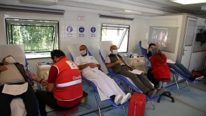 Erzurum Orman Bölge Müdürlüğü Personeli Kızılay'a Kan Bağışında Bulundu