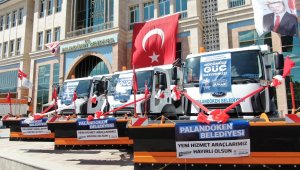 Palandöken Belediyesi araç filosunu güçlendirdi