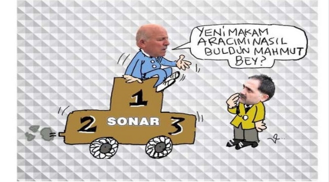 Vedat çizdi, Mahmut bakakaldı...