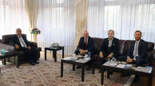 Erzurum Büyükşehir Belediye Başkanı Mehmet Sekmen'den hayırlı olsun ziyareti