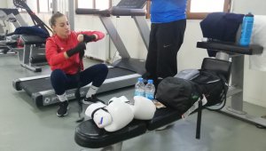 Olimpiyat ikincisi Buse Naz Çakıroğlu Dünya Şampiyonası öncesi Erzurum'da kampa girdi