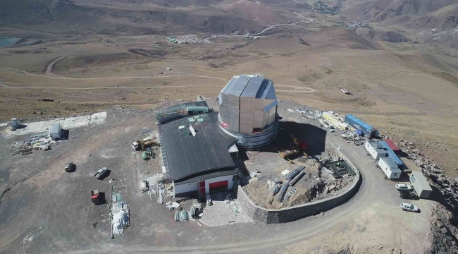 Türkiye'nin en büyük kızılötesi teleskobunda sona gelindi