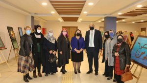 Aziziye'de 'Çağdaş Hat' Sergisi açıldı