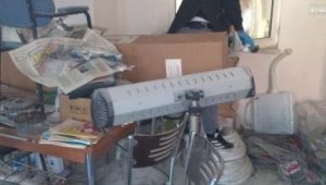 Camiden 15 bin liralık malzeme çalan hırsız yakalandı