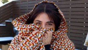 Erzurum'da hava sıcaklığı eksilere düştü, yüksek kesimler karla kaplandı