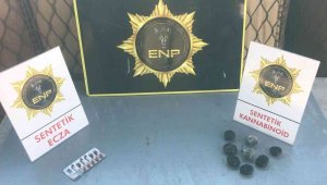 Erzurum'da uyuşturucu hap ele geçirildi