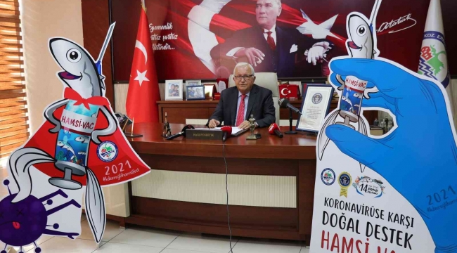 Koronavirüse karşı "Hamsi-Vac"