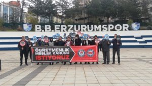 Öğretmenler 'Öğretmenlik Meslek Kanunu' için toplandı