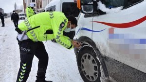 Şoförlere kış lastiği uyarısı