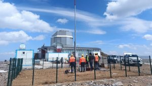 Türkiye'nin en yüksek rakımlı gözlem istasyonu, Doğu Anadolu Gözlemevinde kuruldu