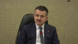 Bakan Pakdemirli:"Erzurum'a 19 yılda 9 milyar yatırım yapıldı. Erzurum bunun karşılığını vermiş durumda; 13 misli tarımsal hasılası artmış".