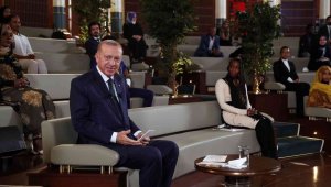 Cumhurbaşkanı Erdoğan'dan Afrikalı gençlere çağrı: "Türkiye'yi ikinci vatanınız kabul edin"