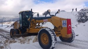 Erzurum'da 372 mahalleye ulaşım sağlanamıyor