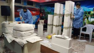 Göktürk Yazıtları'nın birebir kopyası Erzurum'da yapıldı