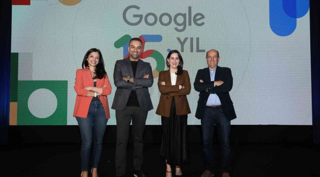 Google, Türkiye'deki 15'inci yılını kutladı