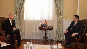 Japonya Büyükelçisi Suzuki, Vali Memiş'i ziyaret etti