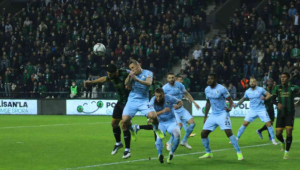 Kocaelispor: 2 - Büyükşehir Belediye Erzurumspor: 0