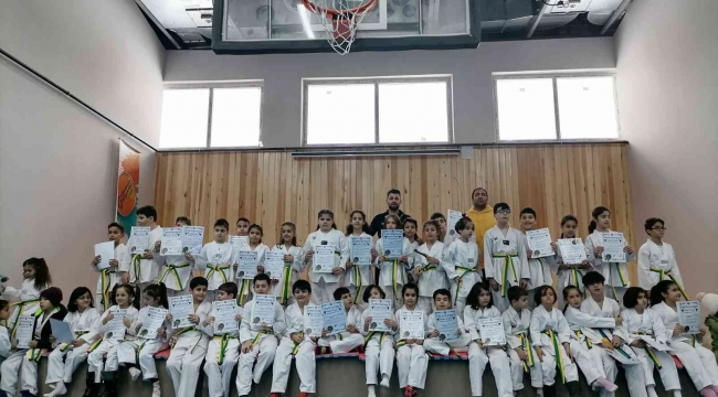 Yakutiye Taekwondo Kulübü'nde kuşak heyecanı