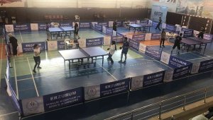 Yurtlar arası tenis turnuvası heyecanı