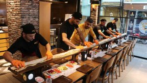 Bu da 5 metrelik 'piton döner'