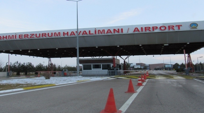 DHMİ Erzurum Havalimanı verilerini paylaştı