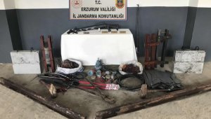 Jandarma ekiplerinden kablo hırsızlarına operasyon