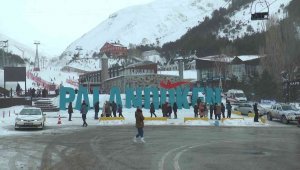  Palandöken'de kayak ve kızak keyfi