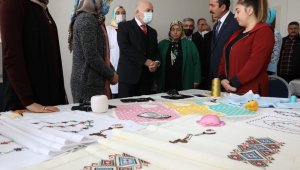  Sekmen'den üreten kadınlara ziyaret