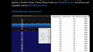 Türkiye'nin ilk cep uydusundan ilk sinyal alındı