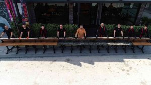 20 metrelik "piton döner"