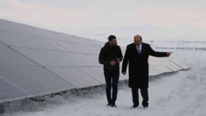 Aziziye'de kardan elektrik üretimi