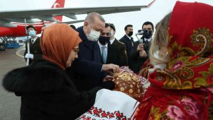 Cumhurbaşkanı Erdoğan Ukrayna'da