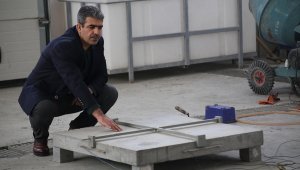 Don ve buzlanmaya karşı ısınabilen beton plak geliştirildi