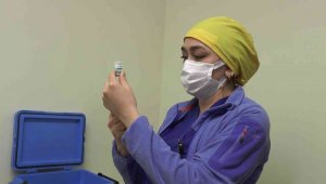 Erzurum'da Turkovac aşısına yoğun ilgi