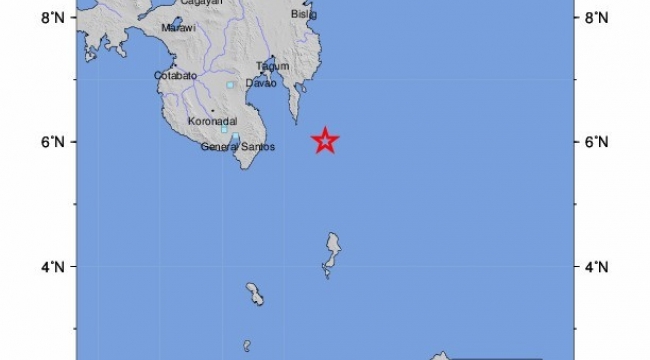 Filipinler'de 5.6 büyüklüğünde deprem