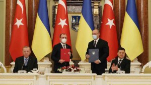 Türkiye ile Ukrayna arasında 7 anlaşma imzalandı
