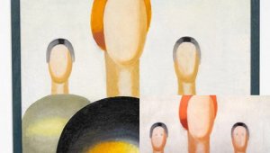 Yok artık; 1 milyon dolarlık tabloya göz yaptı