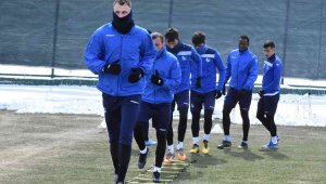 BB Erzurumspor, Yılport Samsunspor maçı hazırlıklarını sürdürdü
