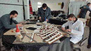 Deri atölyesinde çalışanlara 6 aylık kurs