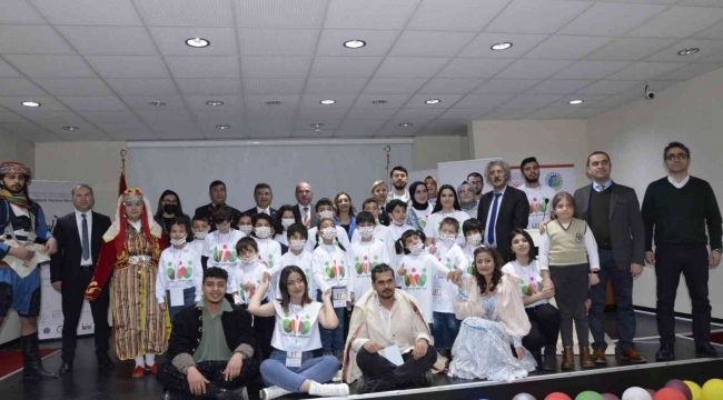 Erzurum'da ''Doğaya açılan minik eller projesi" açılış töreni