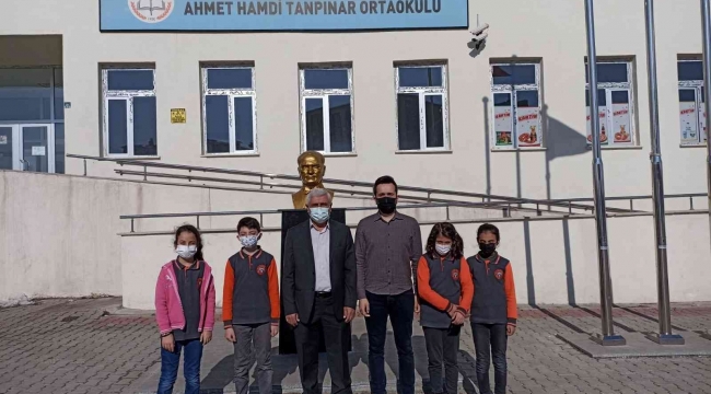 Erzurum'da ''Sanata dönüyorum'' etwinning projesi